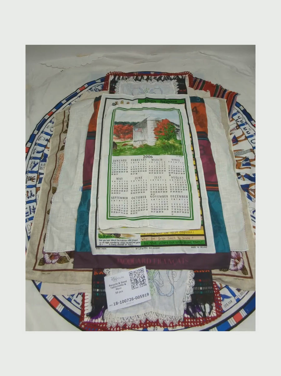 Recycle & Good Tablecloths & More 50 pcs