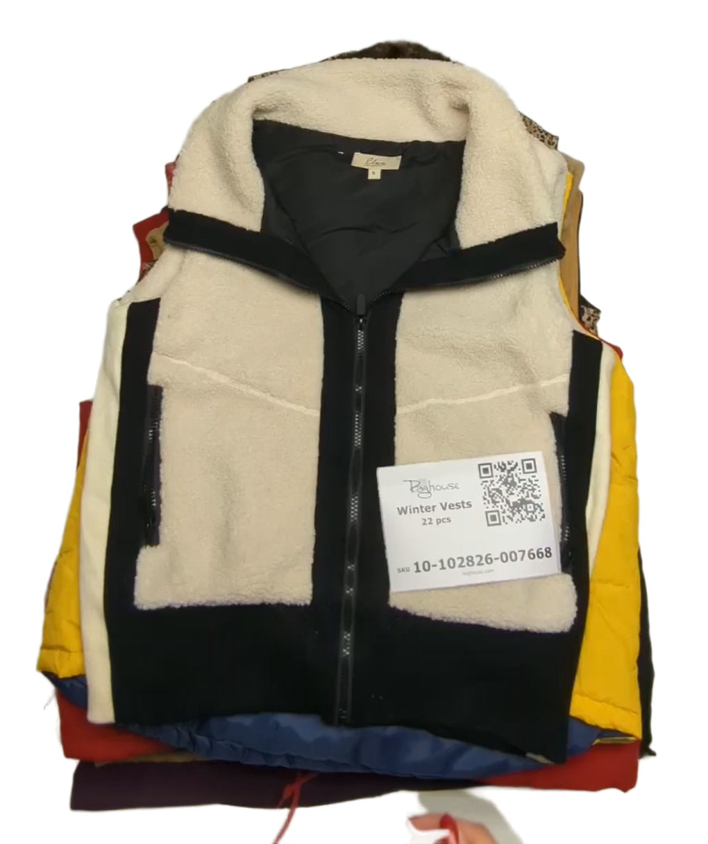 Winter Vests 22 pcs