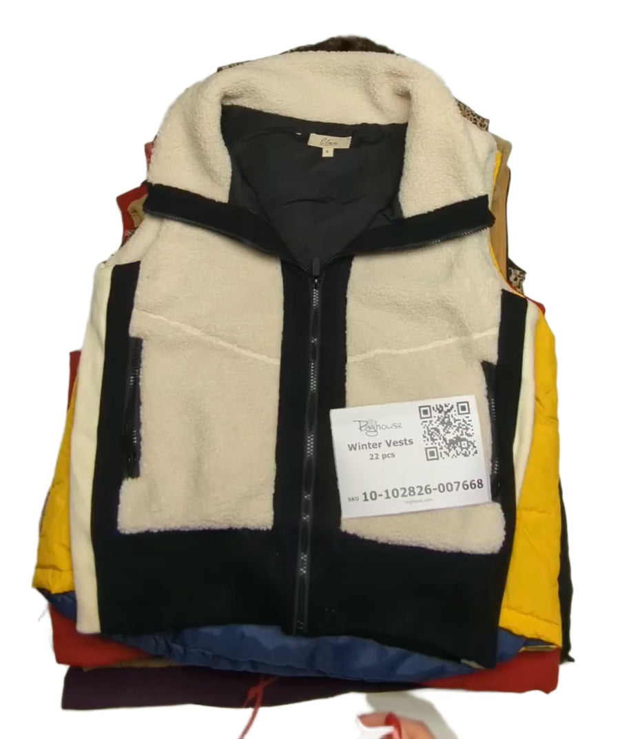 Winter Vests 22 pcs