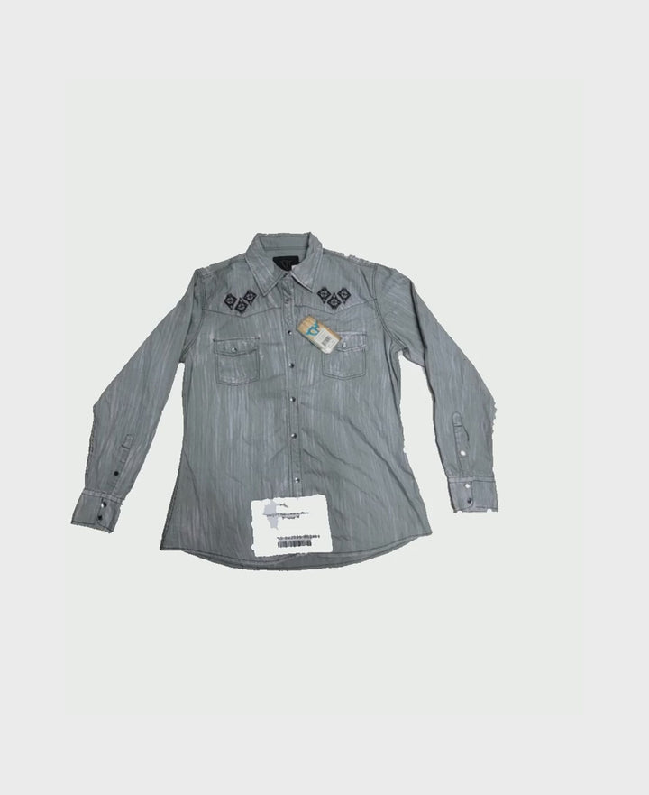 Cowgirl Hardware Western Blouse M 1 pc