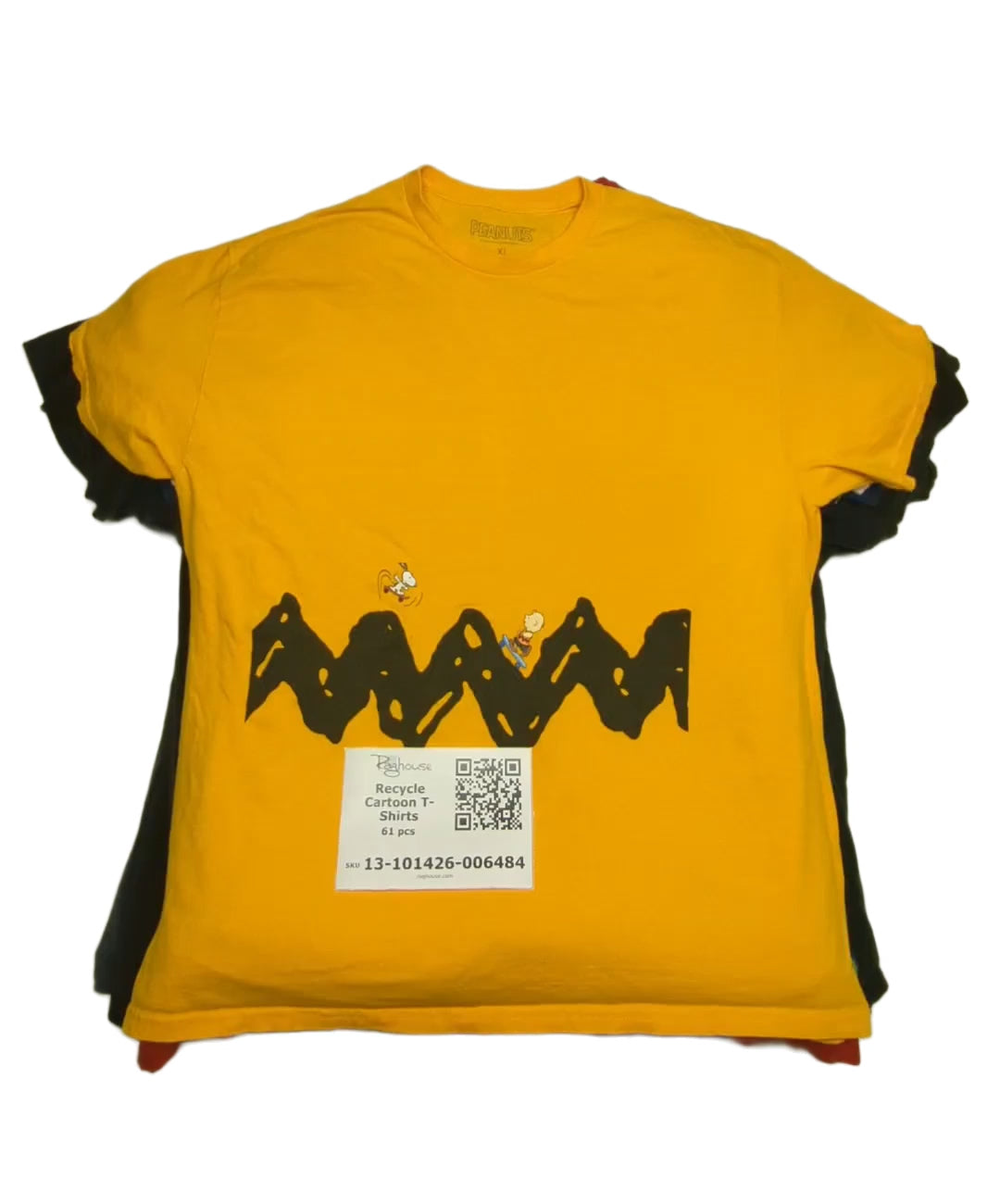 Recycle Cartoon T-Shirts 61 pcs