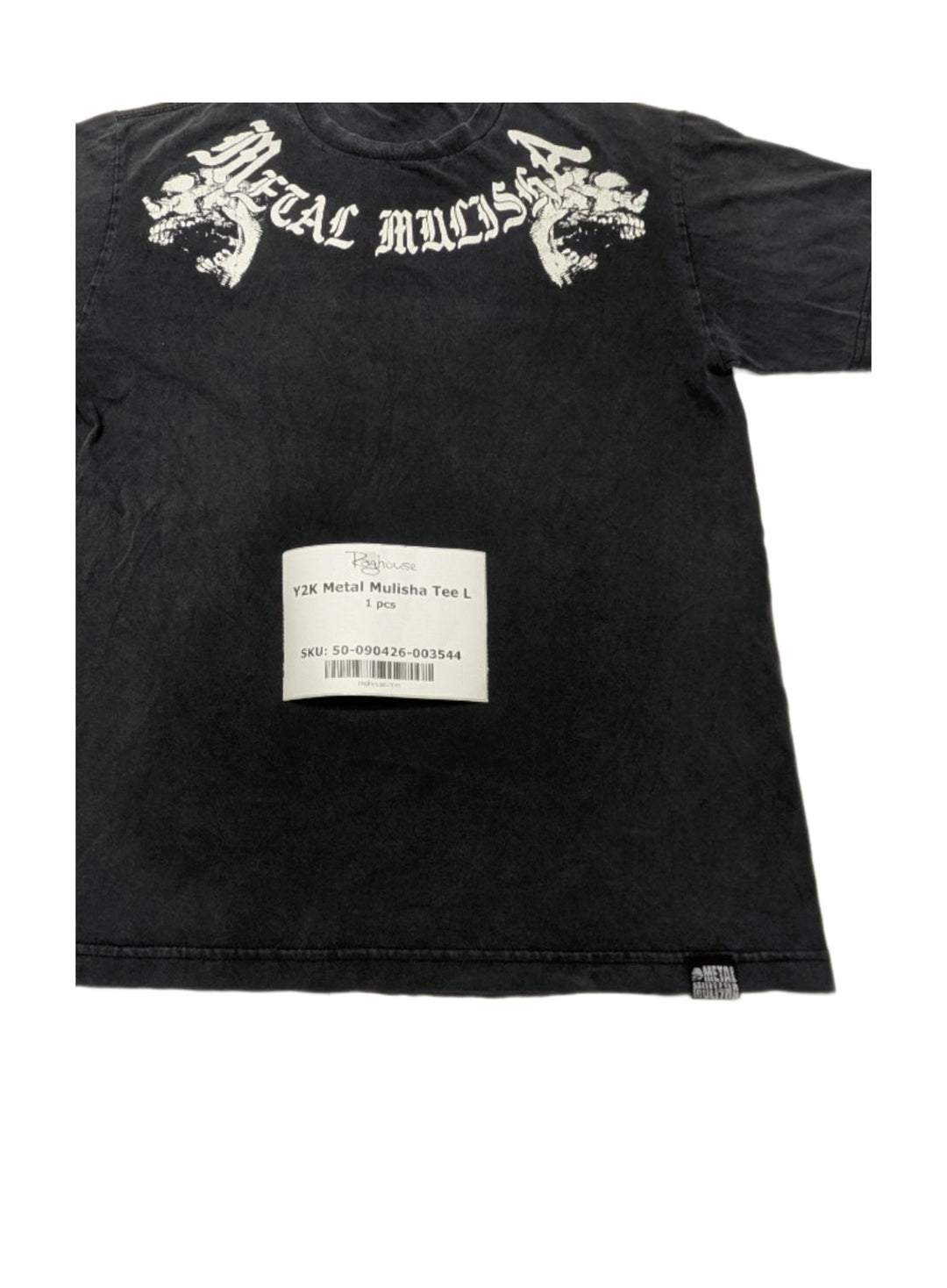 Y2K Metal Mulisha Tee L 1 pc