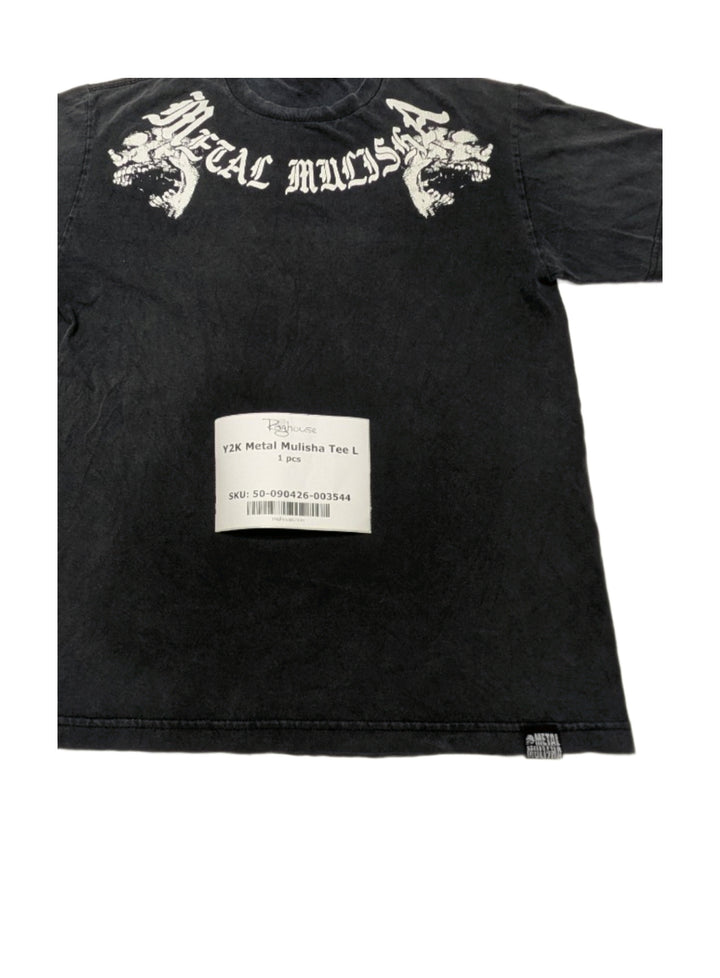 Y2K Metal Mulisha Tee L 1 pc