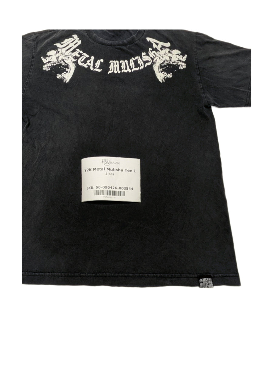 Y2K Metal Mulisha Tee L 1 pc