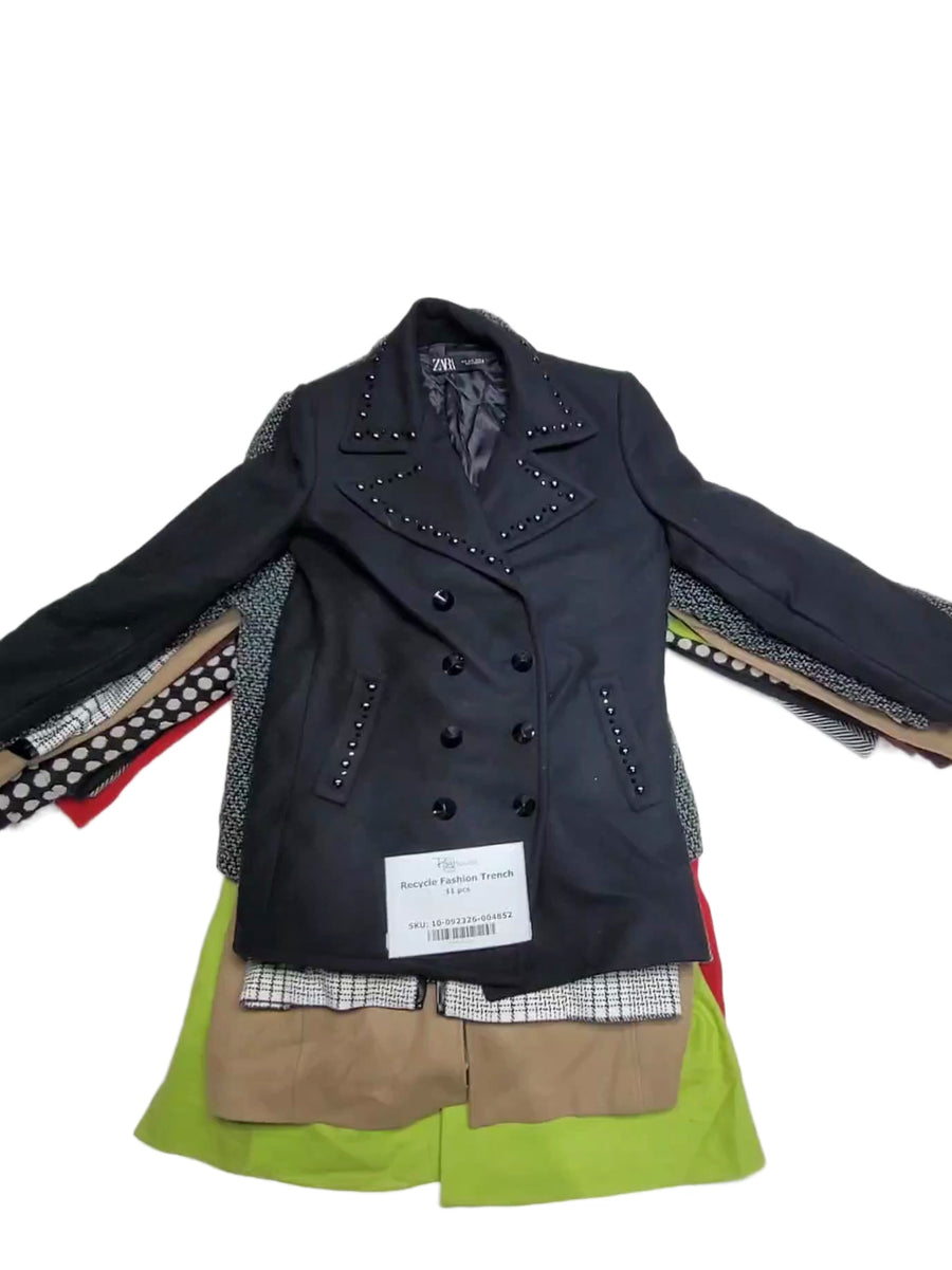 Recycle Fashion Trench 11 pcs