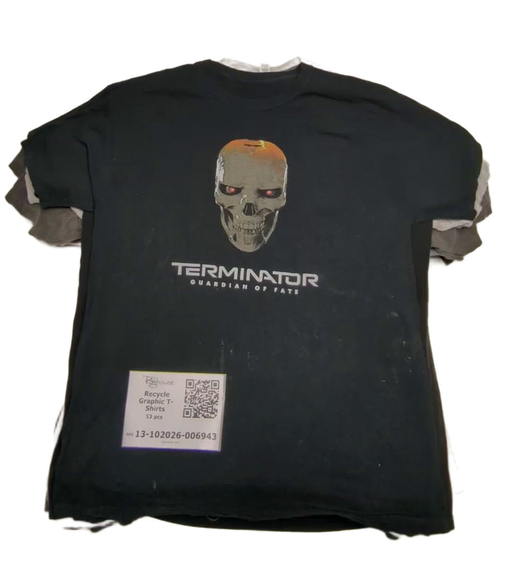 Recycle Graphic T-Shirts 53 pcs