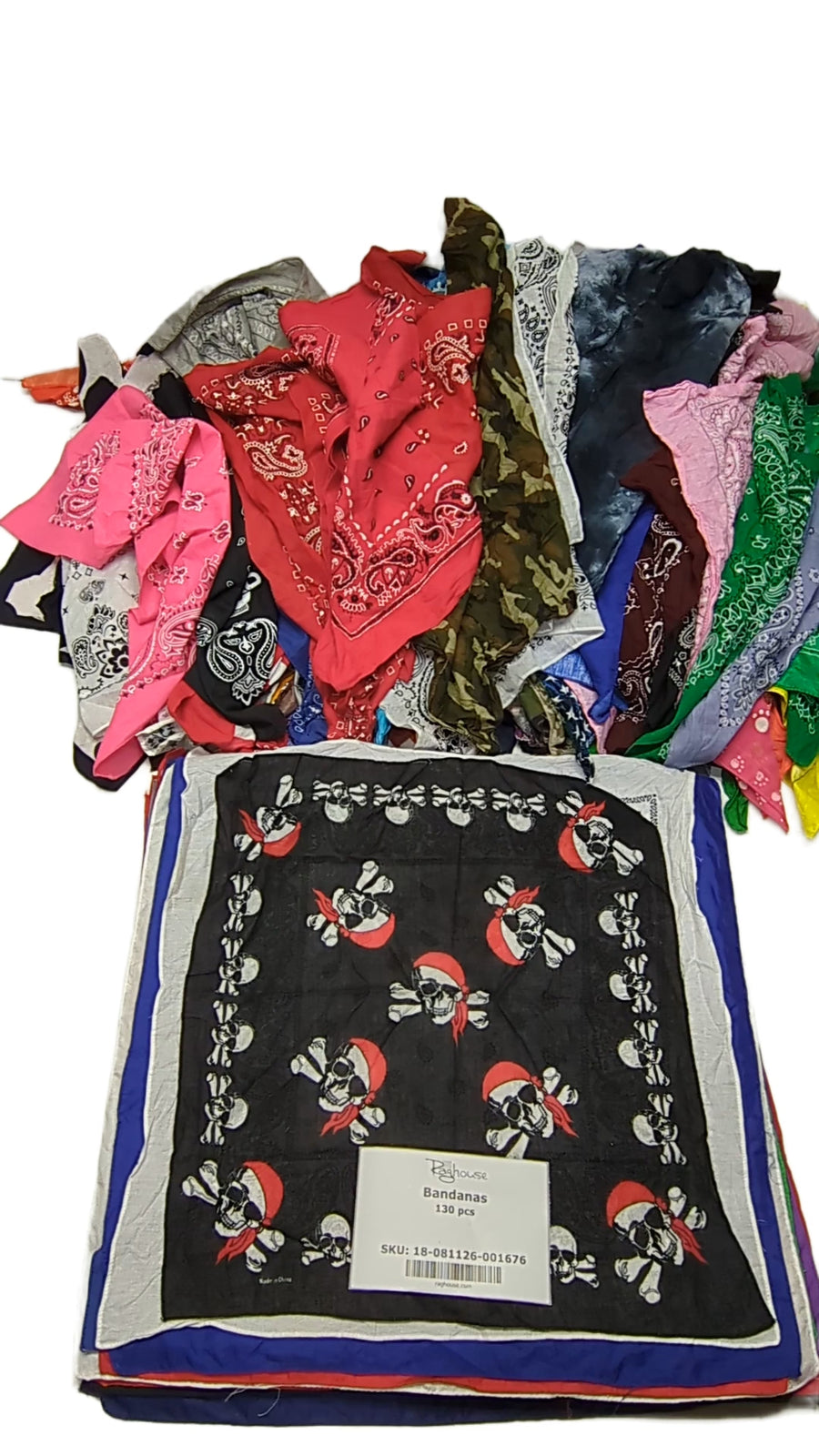 Bandanas 130 pcs