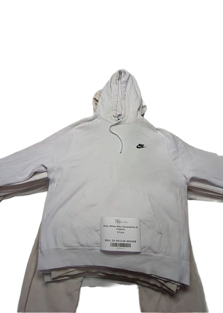 Dirty White Nike Sweatshirts & Joggers 19 pcs