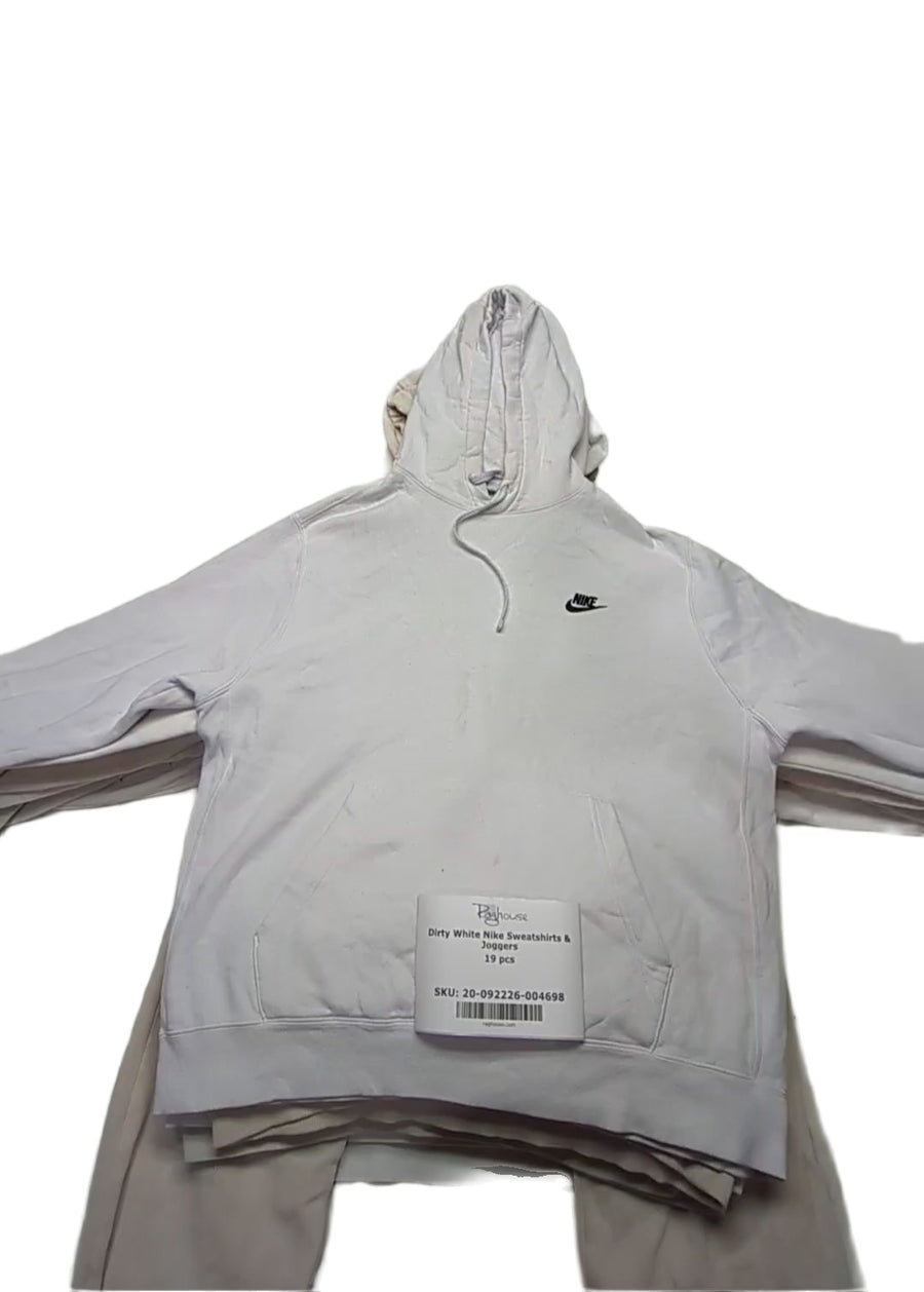 Dirty White Nike Sweatshirts & Joggers 19 pcs