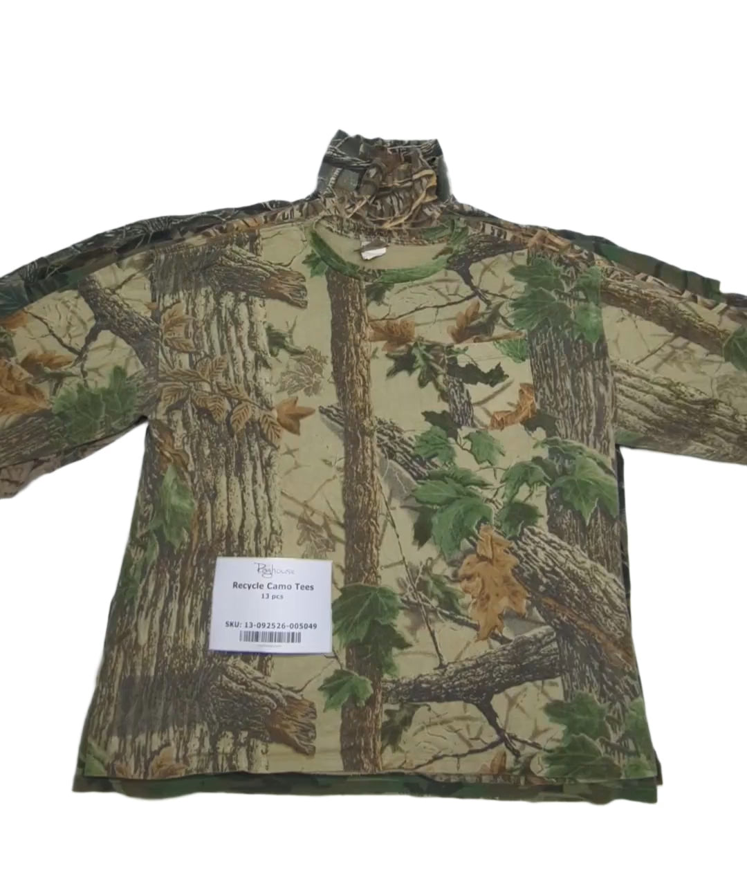 Recycle Camo Tees 13 pcs
