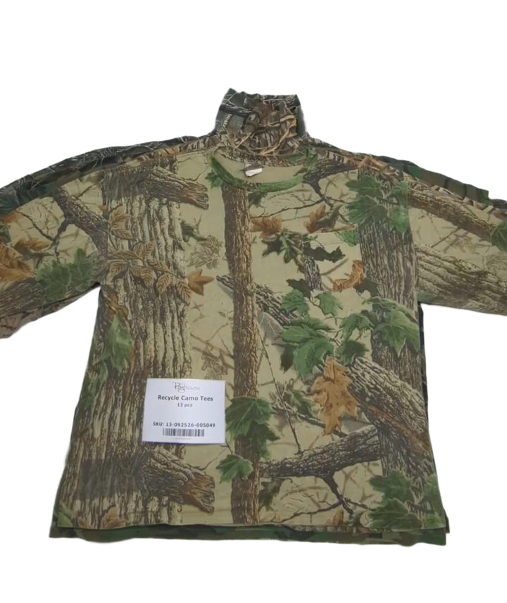 Recycle Camo Tees 13 pcs