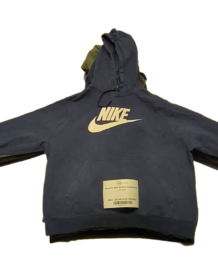 Recycle Nike Adidas Sweatshirts 17 pcs