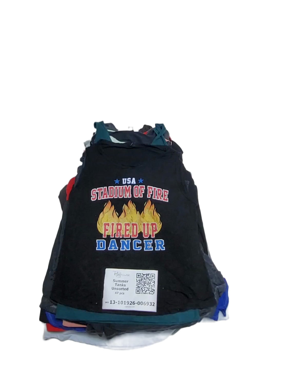 Summer Tanks Unsorted 47 pcs