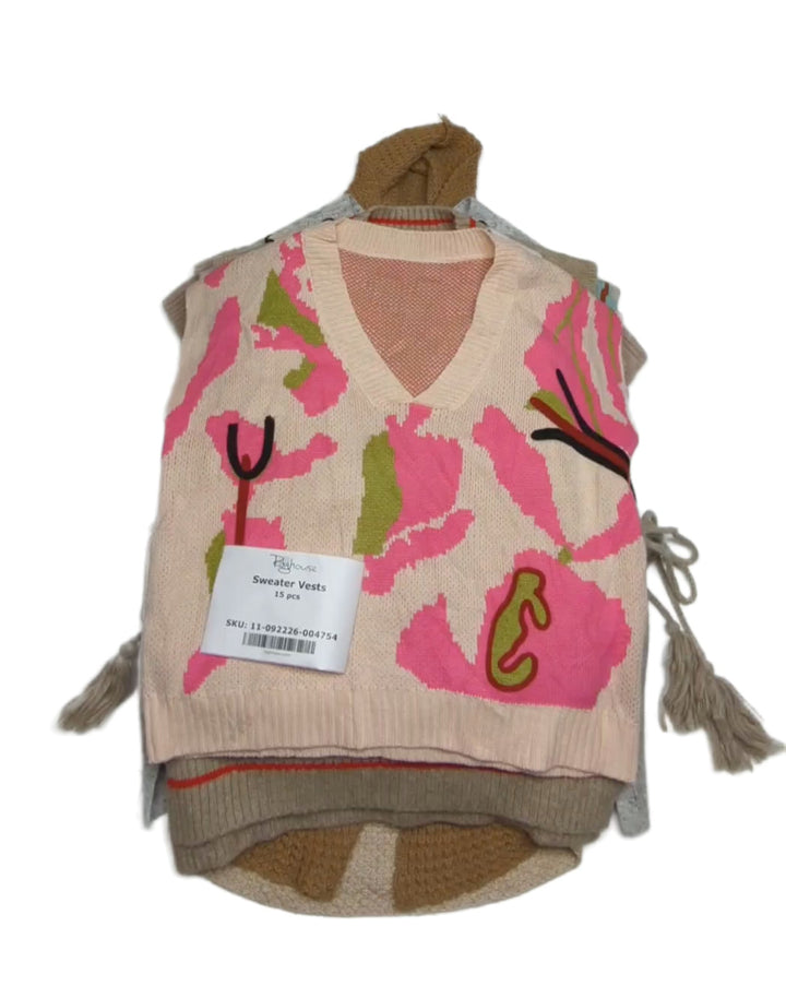 Sweater Vests 15 pcs
