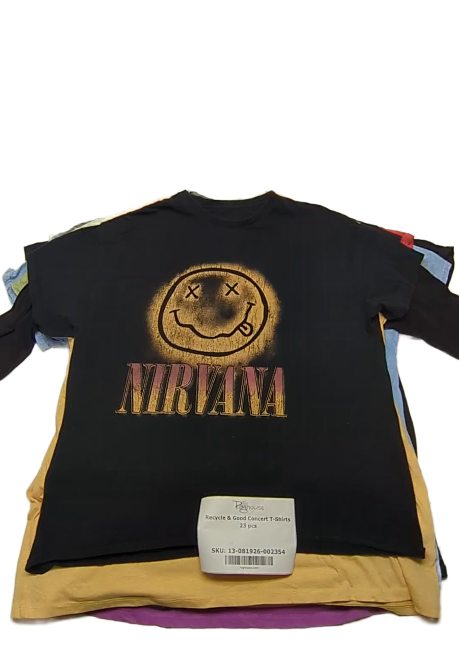 Recycle & Good Concert T-Shirts 23 pcs