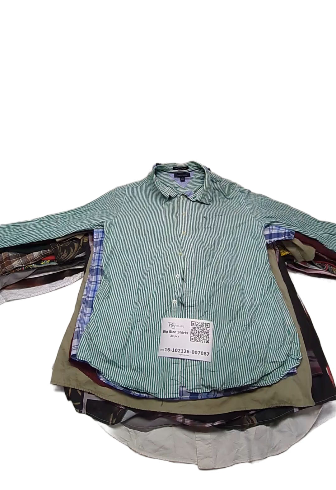 Big Size Shirts 34 pcs