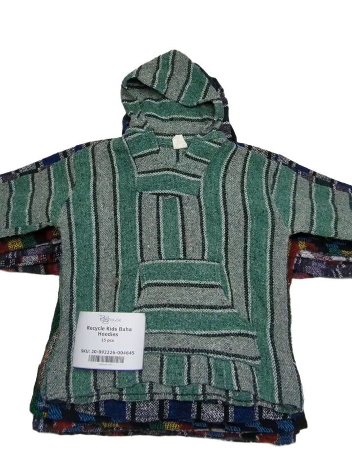 Recycle Kids Baha Hoodies 15 pcs