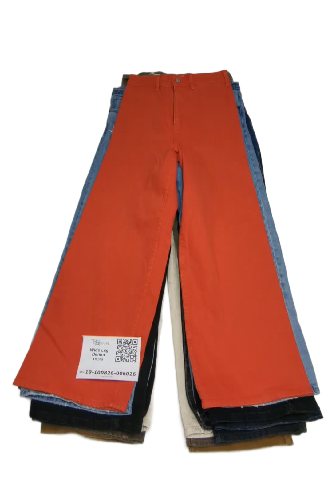 Wide Leg Denim 18 pcs