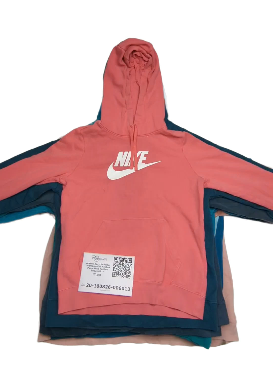 Araceli Recycle Pastel Champion Fila Reebok Puma Nike Reebok Sweatshirts 17 pcs