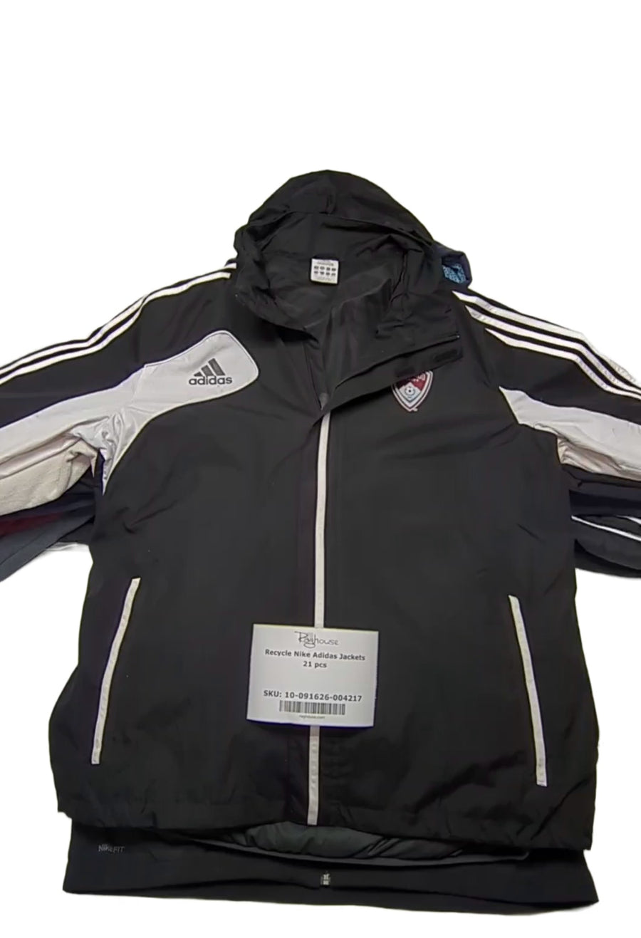 Recycle Nike Adidas Jackets 21 pcs