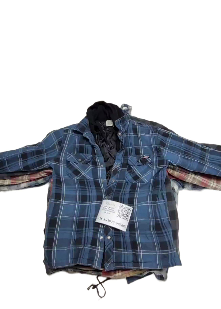 Heavyweight Lined Flannel Shirts Unsorted 10 pcs