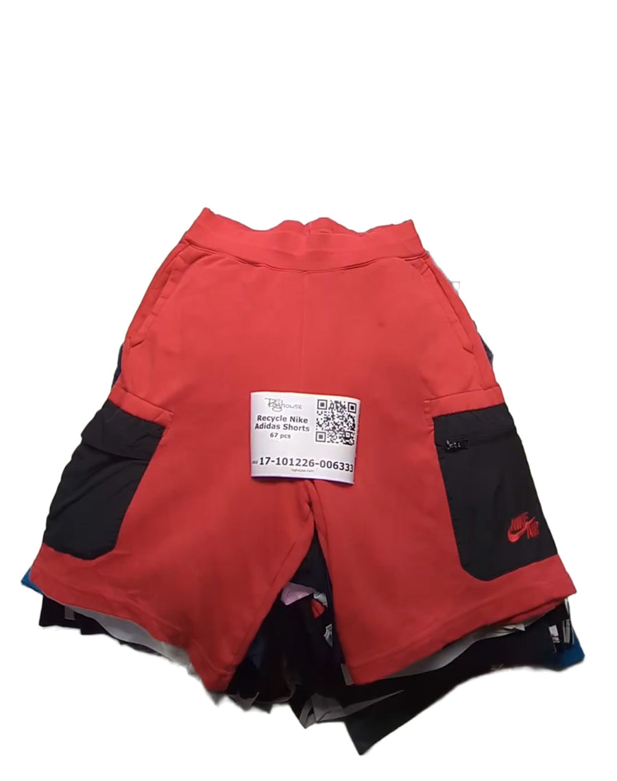 Recycle Nike Adidas Shorts 67 pcs