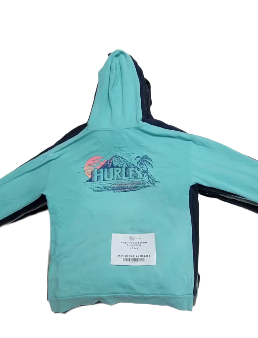 Recycle & Good Skater Sweatshirts 17 pcs