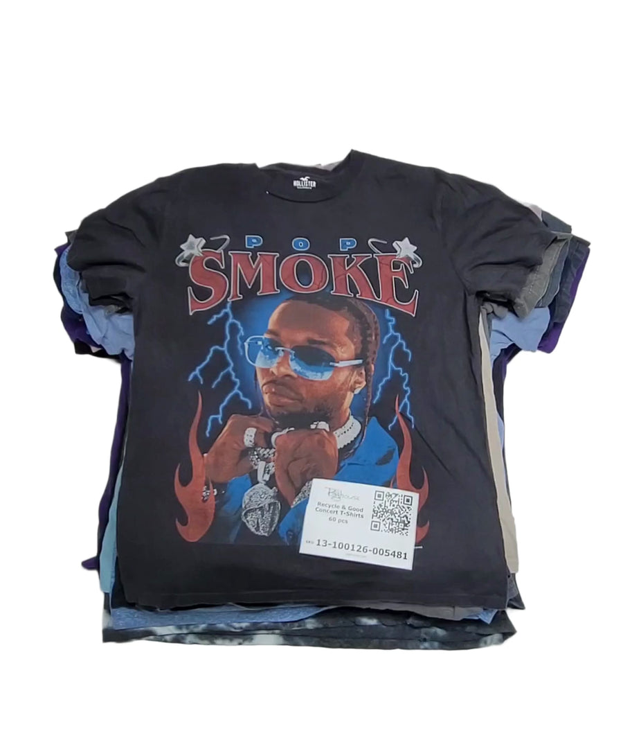 Recycle & Good Concert T-Shirts 60 pcs