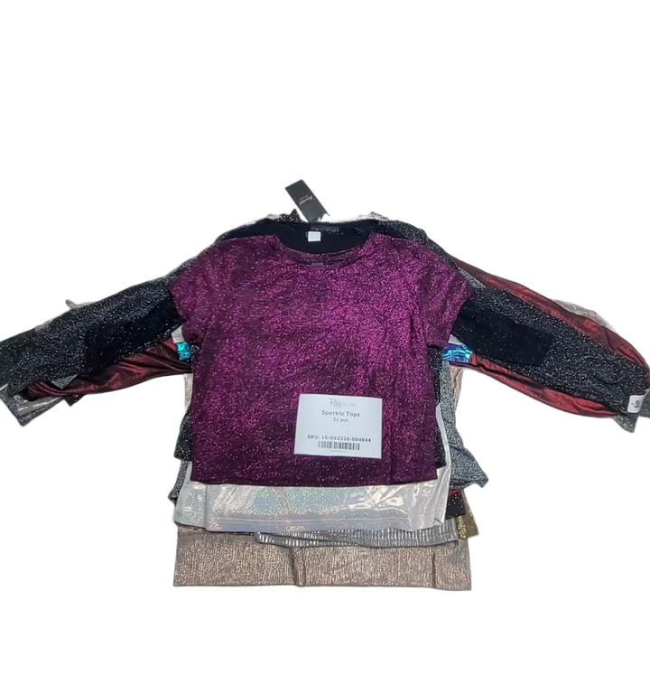 Sparkle Tops 21 pcs