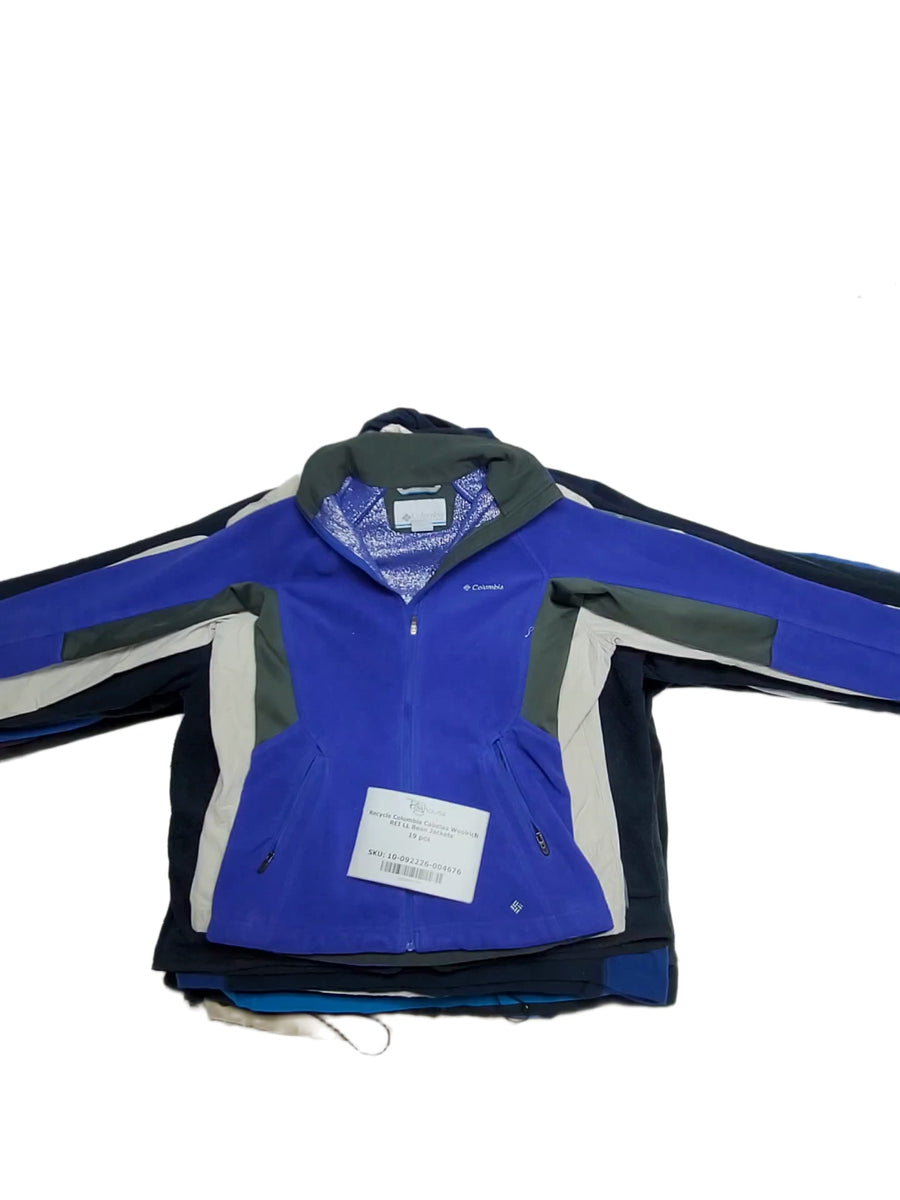 Recycle Columbia Cabelas Woolrich REI LL Bean Jackets 19 pcs