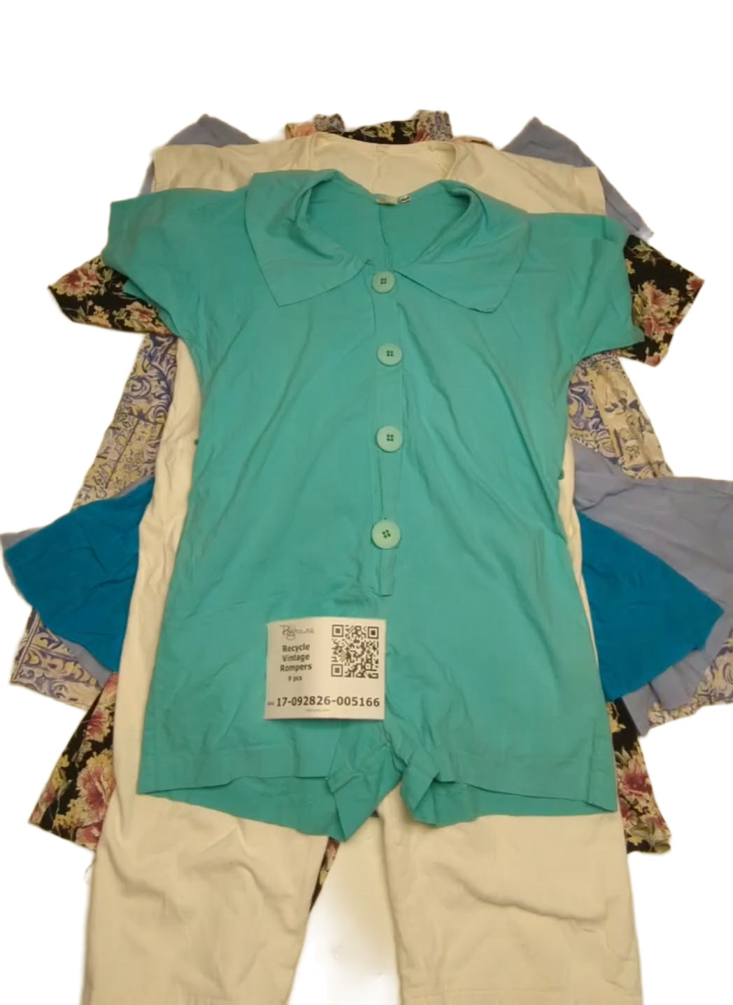 Recycle Vintage Rompers 9 pcs