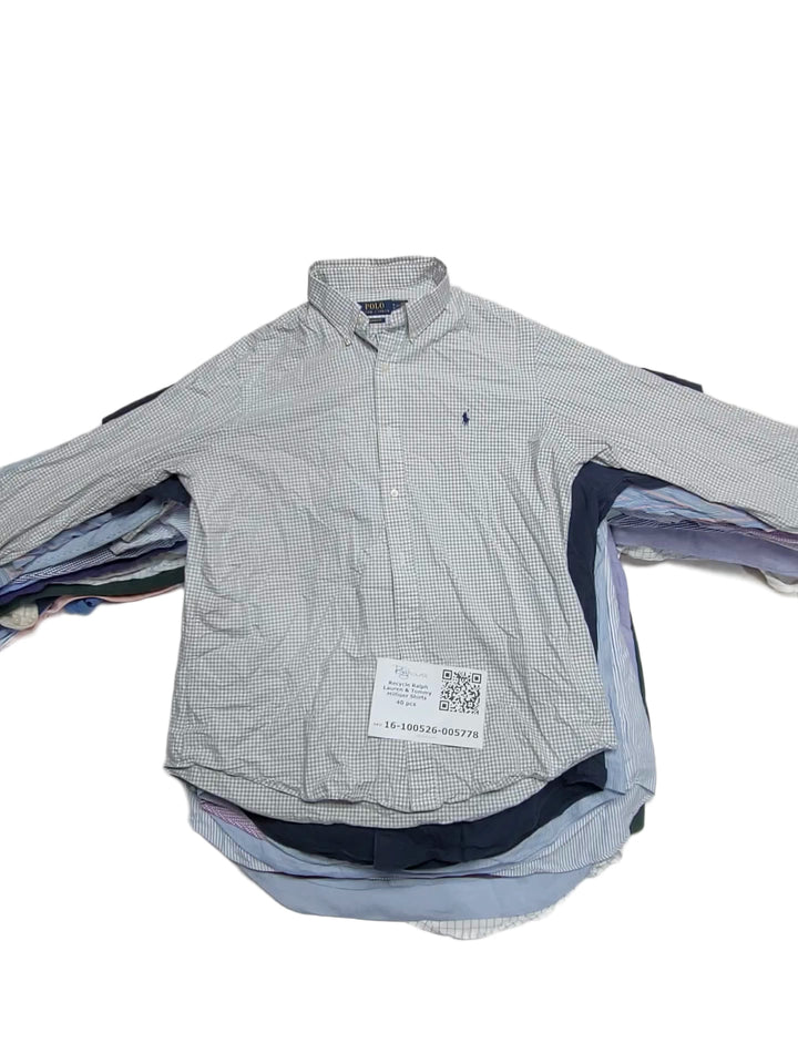 Recycle Ralph Lauren & Tommy Hilfiger Shirts 40 pcs