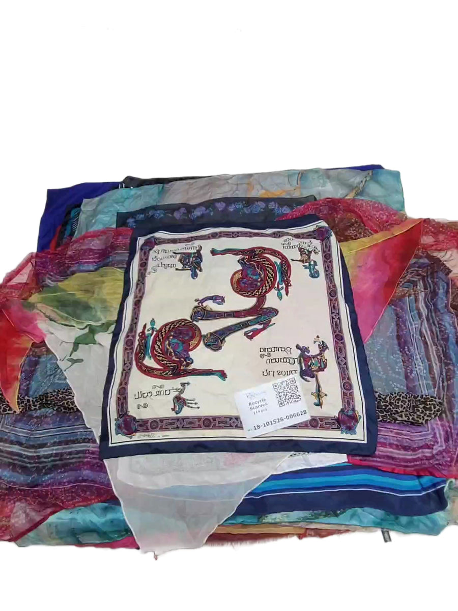 Recycle Scarves 114 pcs