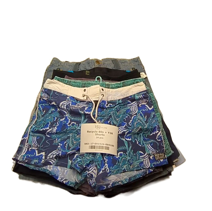 Recycle 80s + Y2K Shorts 39 pcs