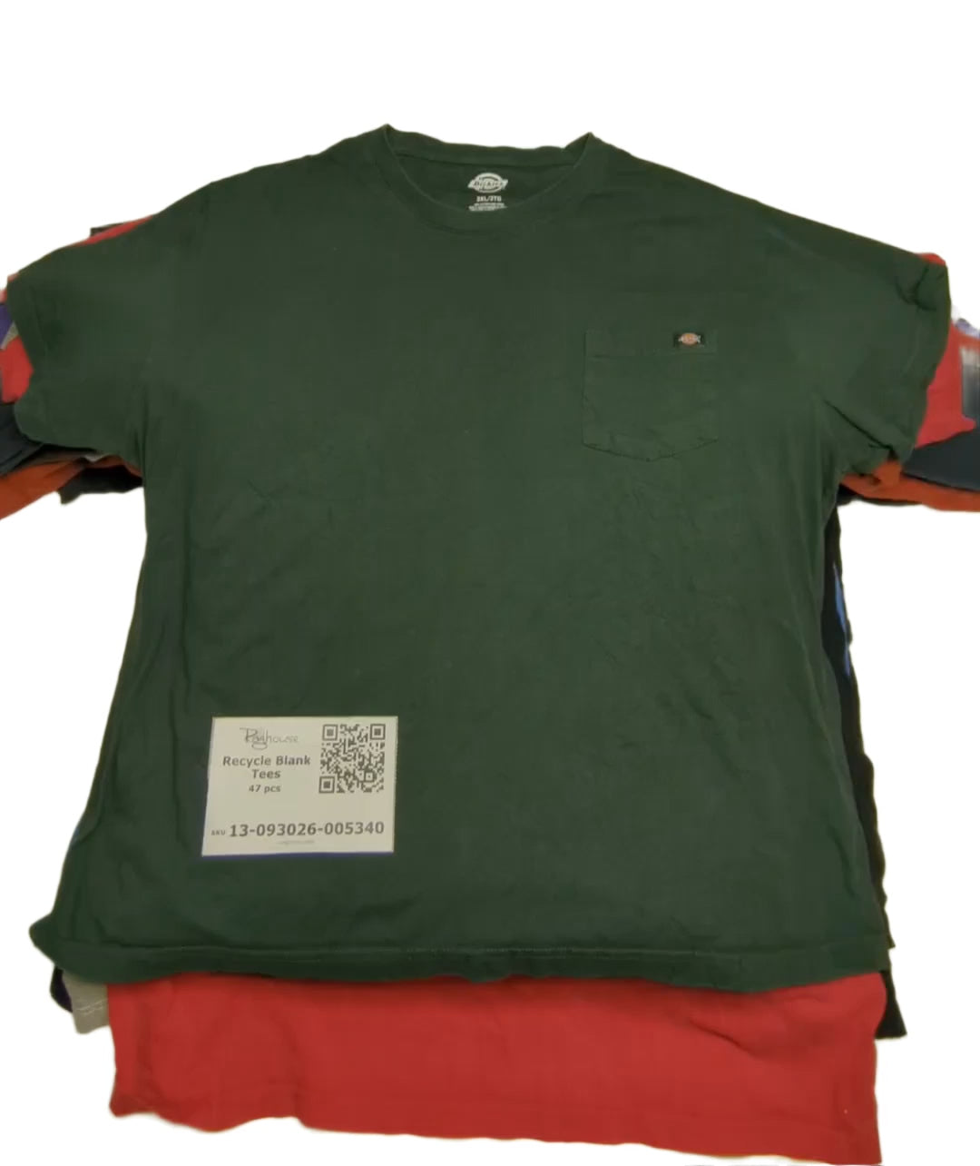 Recycle Blank Tees 47 pcs