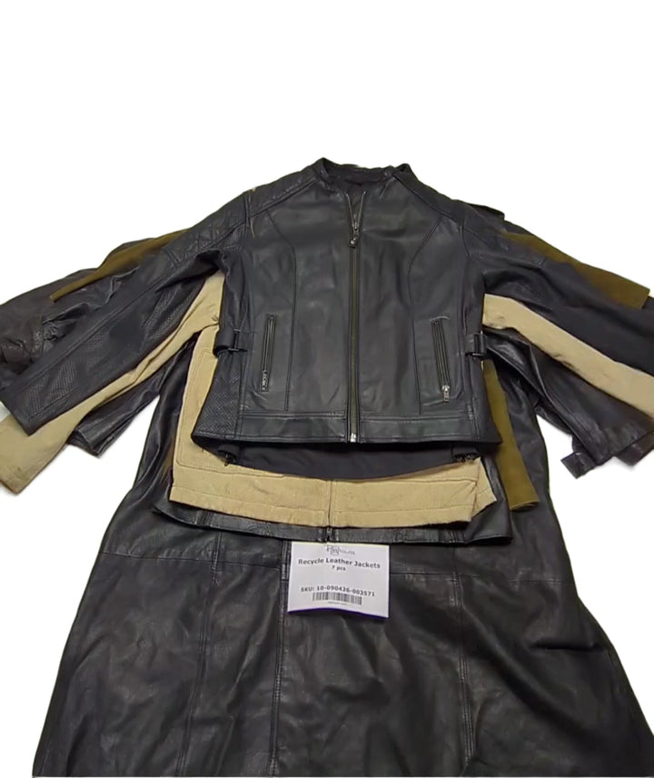 Recycle Leather Jackets 7 pcs