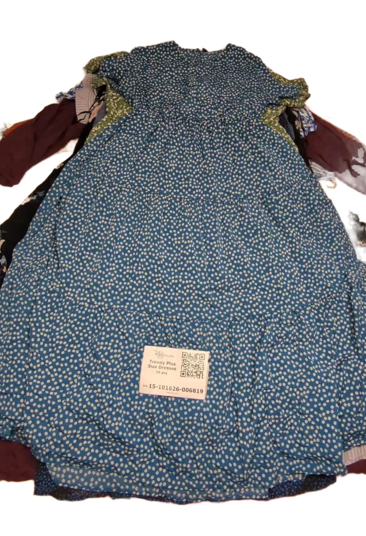 Trendy Plus Size Dresses 35 pcs