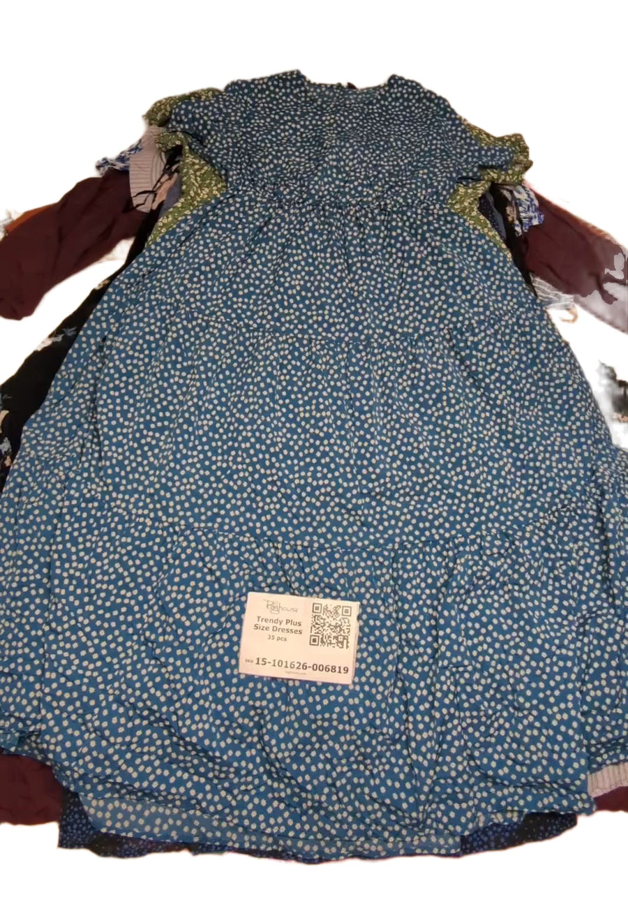Trendy Plus Size Dresses 35 pcs