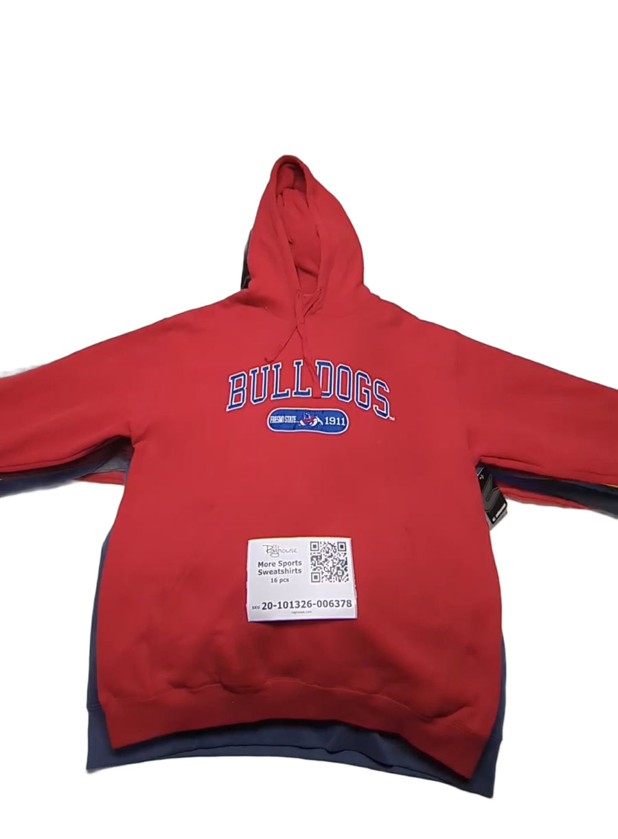 More Sports Sweatshirts 16 pcs