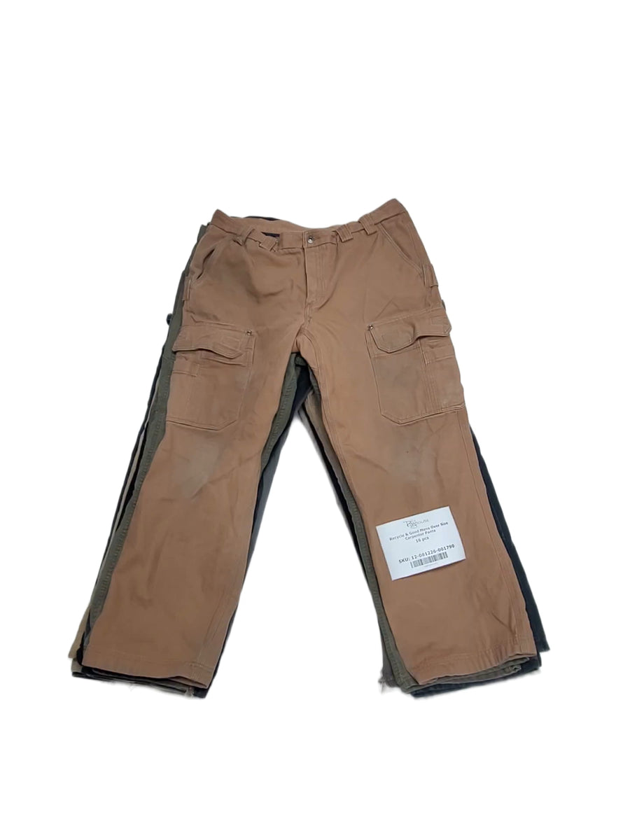 Recycle & Good Mens Over Size Carpenter Pants 16 pcs