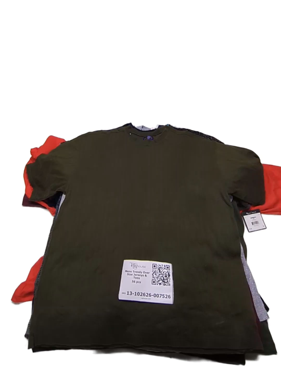 Mens Trendy Over Size Jerseys & Tees 56 pcs