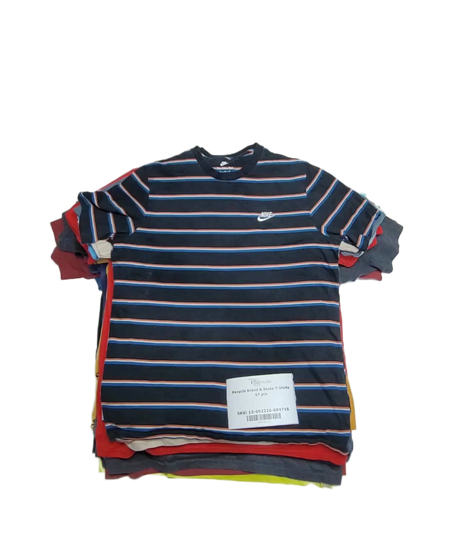 Recycle Brand & Skate T-Shirts 57 pcs
