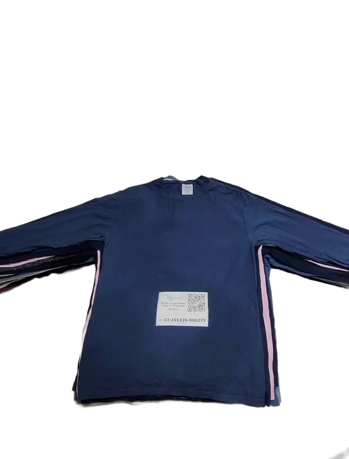 Blank Long Sleeve Tees + Thermals 44 pcs