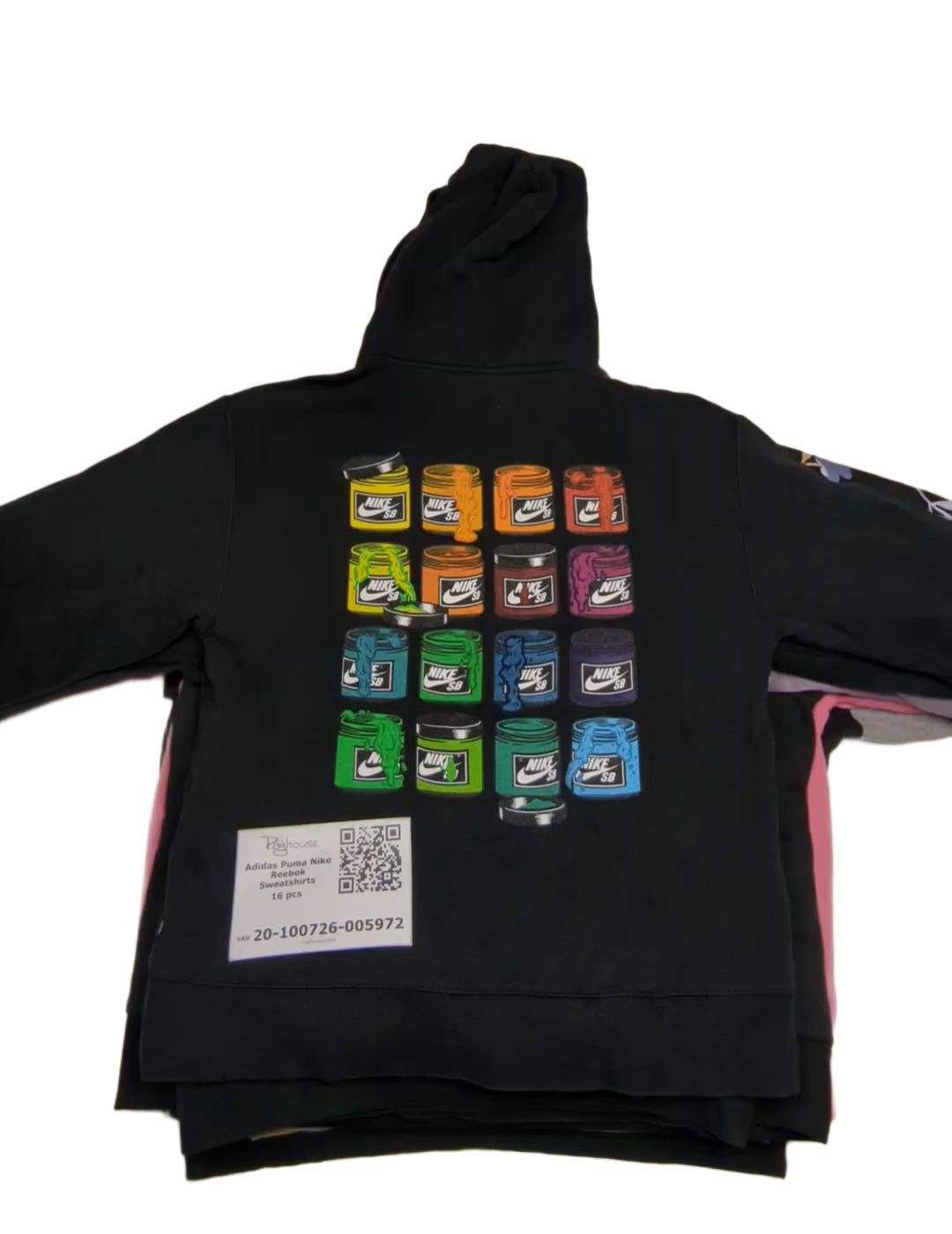 Adidas Puma Nike Reebok Sweatshirts 16 pcs