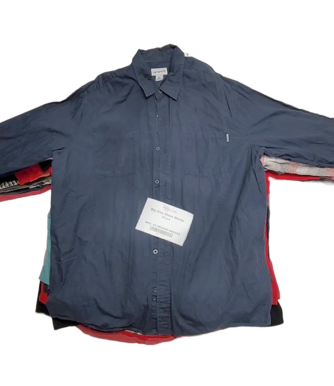 Big Size Mens Shirts 35 pcs