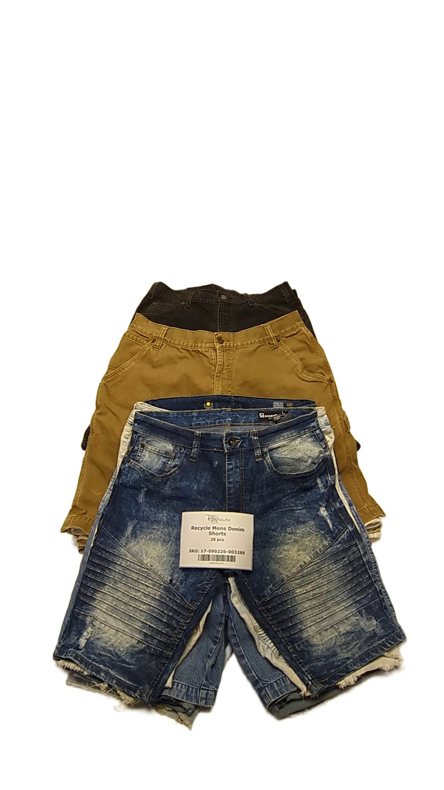 Recycle Mens Denim Shorts 28 pcs