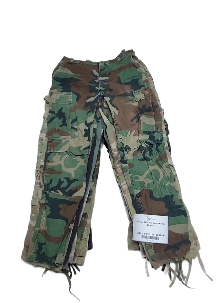 Recycle Military Cargo Pants 16 pcs