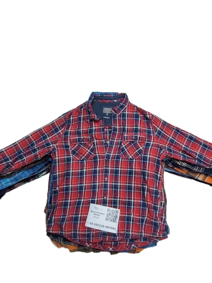 Mens Flannel Shirts 30 pcs