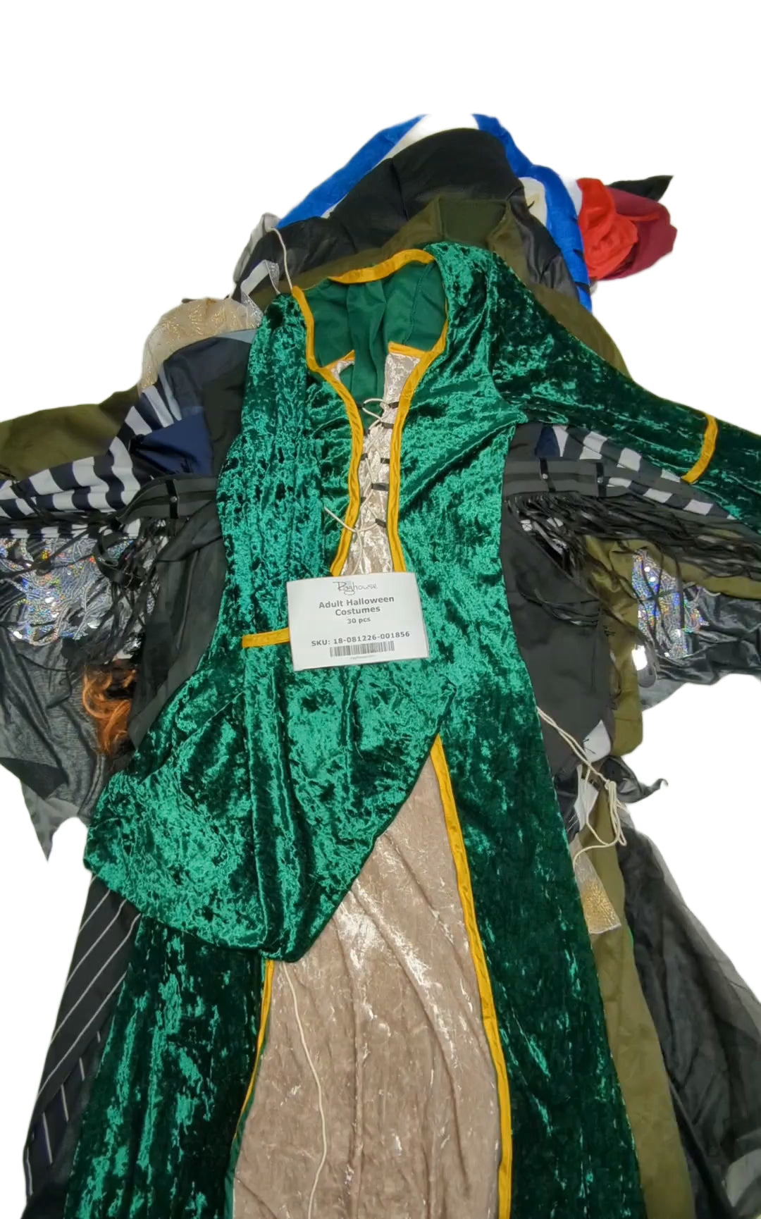 Adult Halloween Costumes 30 pcs
