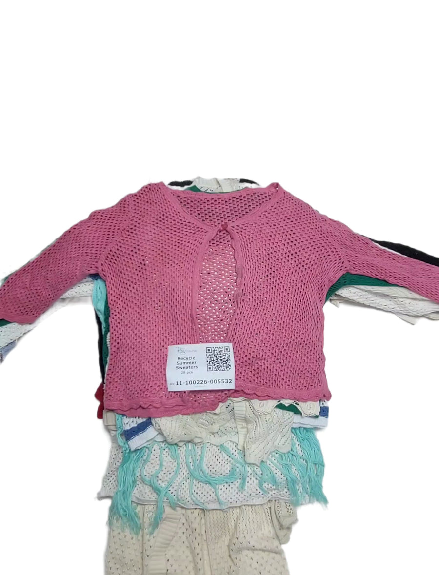 Recycle Summer Sweaters 28 pcs